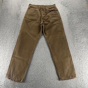 Wrangler Men's Relaxed Fit Jeans in Tan